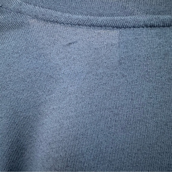 Denim & Co Top  Swing Style Front Pockets Long Sleeve Oversized XS - Picture 8 of 12